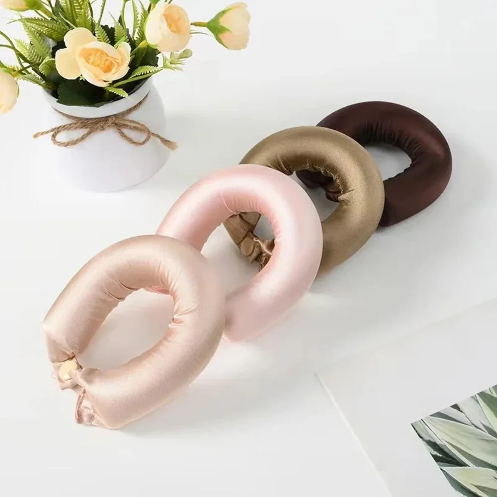 Heatless Curling Rod Headband Soft Hair Curler No Heat Hair Rollers Lazy Curls Sleeping  Flexi Rods with Bonnet Styling Tools