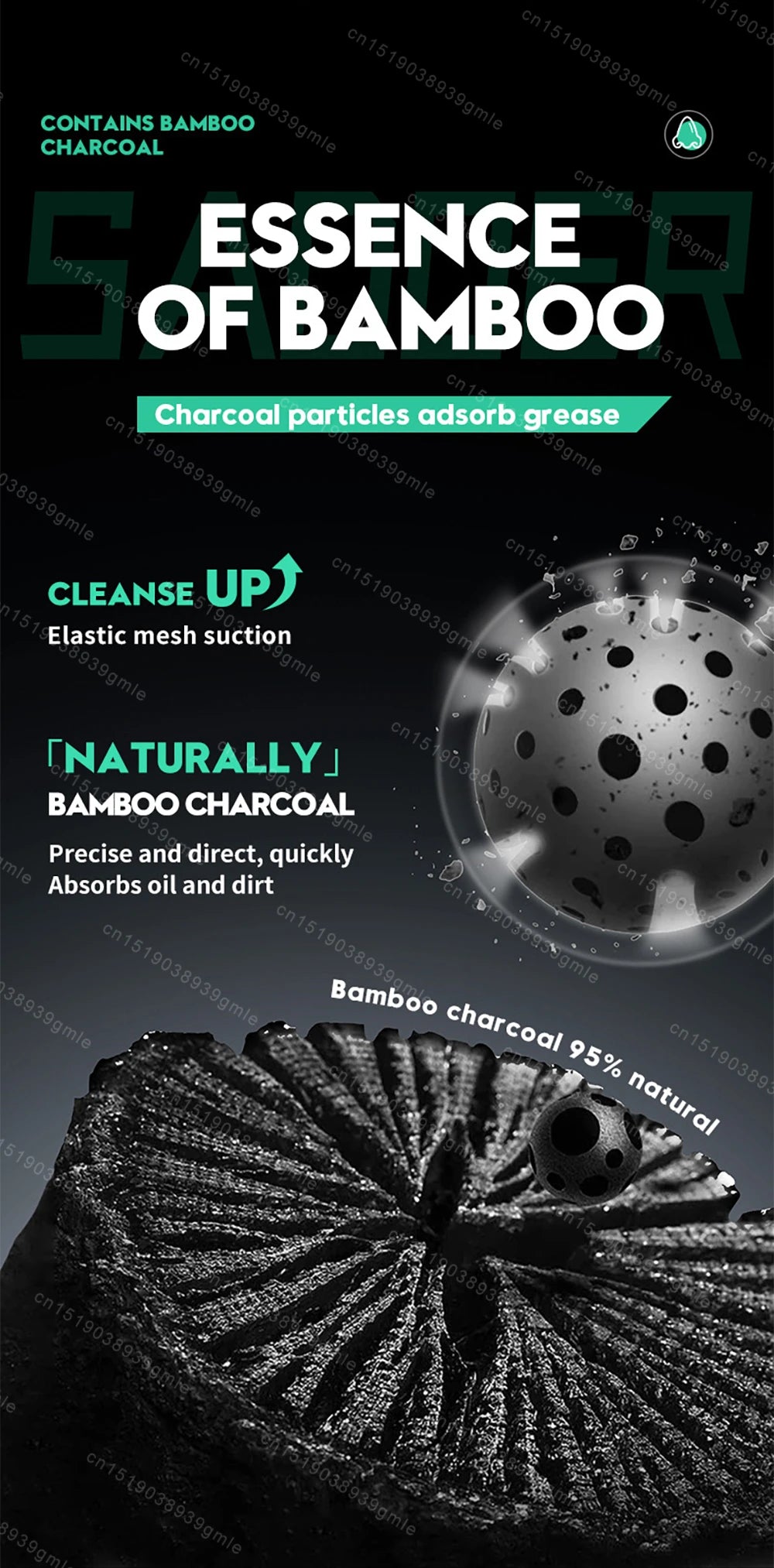 Bamboo Charcoal Clean Nose Patches Face Cleansing Quickly Remove Blackheads Comedones Shrink Pore Skin Care Mask Patch Anti Acne